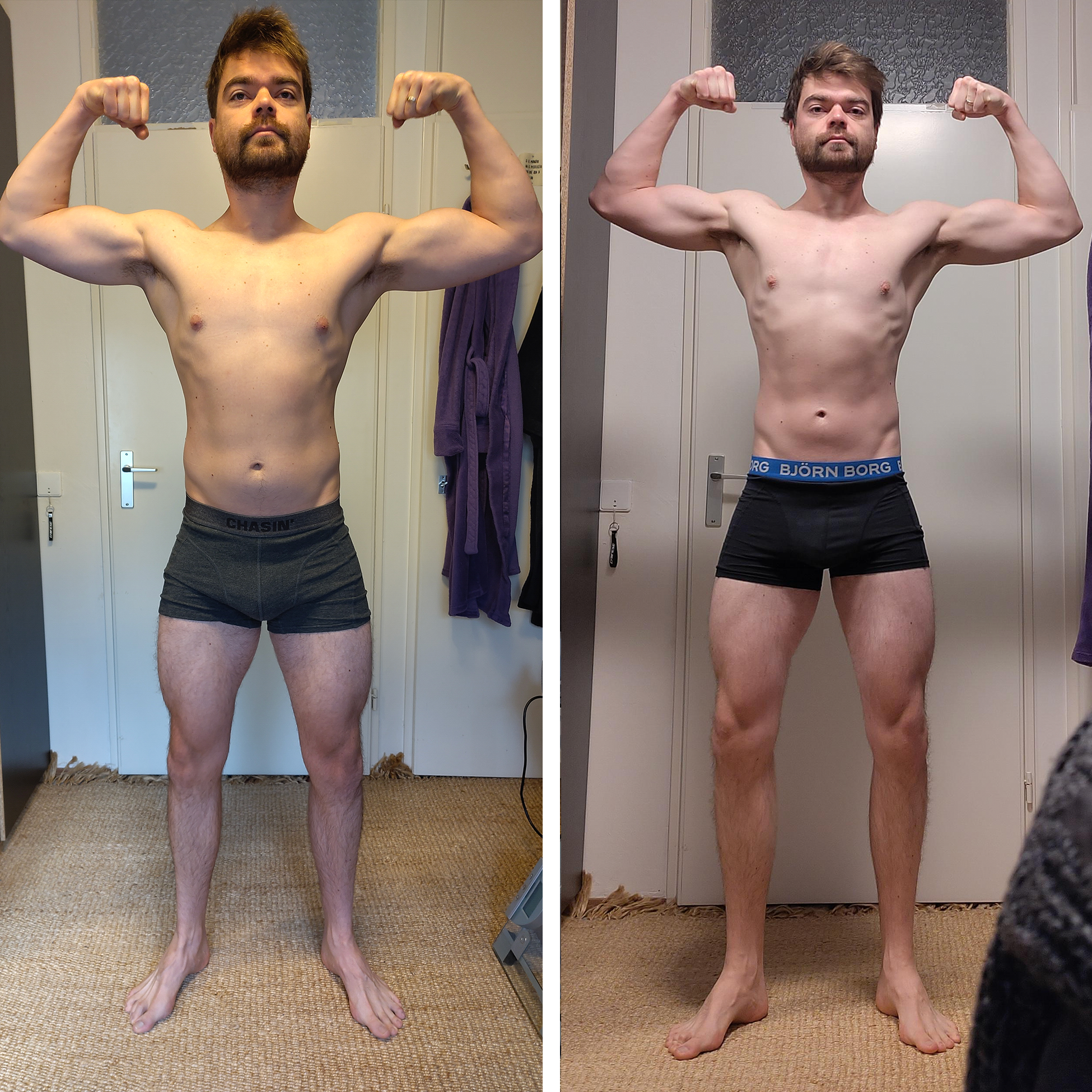 Michiel got in his best shape ever
